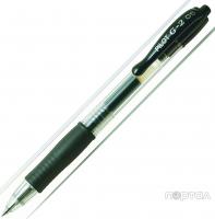 Ручка гелевая, автоматическая G-2-5 ,черная,0,5 мм. (PILOT)