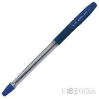 Ручка шариковая FINE, резиновая манжета, синяя, 0,7 мм (PILOT)