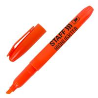 Маркер для выделения текста , цвет оранжевый ,1-3мм (STAFF)