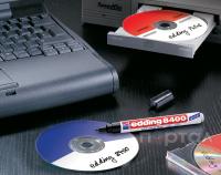 Маркер CD для компакт-дисков,черный,0.75 мм, (EDDING)