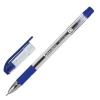 Ручка шариковая, Max-Oil, 0,5мм, с грипом, масл.чернила, синяя (BRAUBERG)
