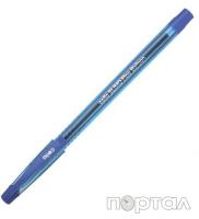 Ручка шариковая SLIMO, 1.0мм, прозрачный корпус, синие чернила (CELLO)