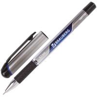 Ручка шариковая, Signature, 0,7мм, масляные чернила, рез.манжета, синяя (BRAUBERG)