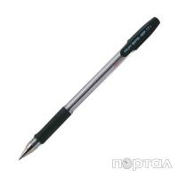 Ручка шариковая FINE, резиновая манжета, черная, 0,7 мм (PILOT)