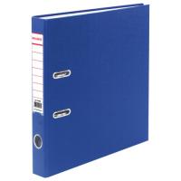 Папка-регистратор 50 мм. обложка ПВХ, цвет синий (BRAUBERG)