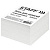 Блок бумажный белый, 9*9*5см, белизна 70-80% (STAFF)