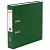 Папка-регистратор 70 мм. обложка ПВХ, цвет зеленый (BRAUBERG)