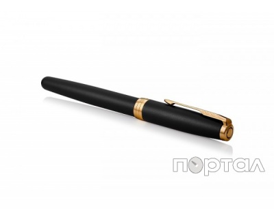 Ручка перьевая "SONNET" Core Matte Black GT, перо F (PARKER)
