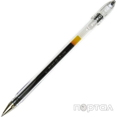 Ручка гелевая G-1 ,черная,0,5 мм (PILOT)