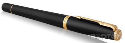Ручка перьевая "URBAN" Core Muted Black GT, перо F (PARKER)