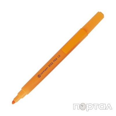 Маркер для выделения текста , цвет оранжевый ,1-4мм (CENTROPEN)