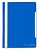 Папка-скоросшиватель, синяя, прозрачный лист, ф. А4, (БЮРОКРАТ)