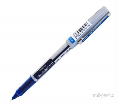 Роллер ZEB-ROLLER DX5 ,0.5 мм,синий ( ZEBRA )