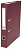 Папка-регистратор 50 мм. обложка бумвинил, карман на корешке, реестр внутри, цвет бордо (HATBER)