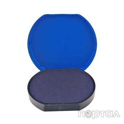 Сменная штемпельная подушка, синяя, к арт. 46040 (TRODAT)