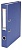 Папка-регистратор 50 мм. обложка бумвинил, карман на корешке, реестр внутри, цвет синий (HATBER)