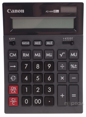Калькулятор настольный, 12 знаков, 192 х140 x 32 мм., 2-ое питание, 2 памяти (CANON)